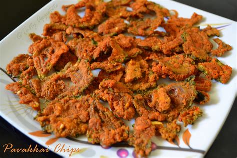 Homemade crispy Bitter Gourd Chips ( Pavakkai / Karela Chips ) & AWARDS