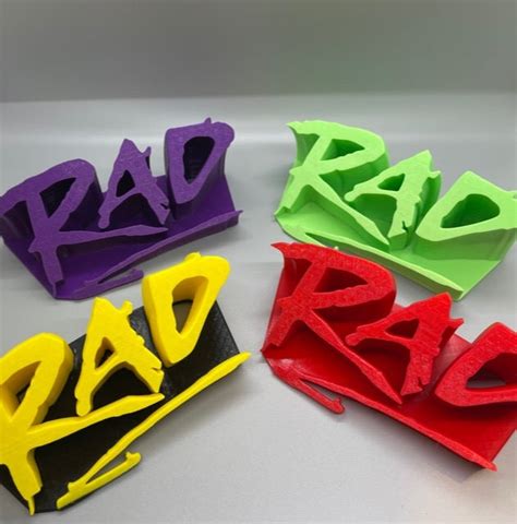 Rad BMX Movie Inspired 3D Printed Art - Etsy