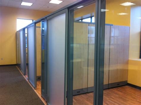 Office cubicle glass walls | Hawk Haven