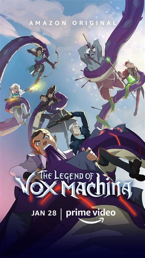 [CR Media] Official Poster for 'The Legend of Vox Machina' : r/criticalrole