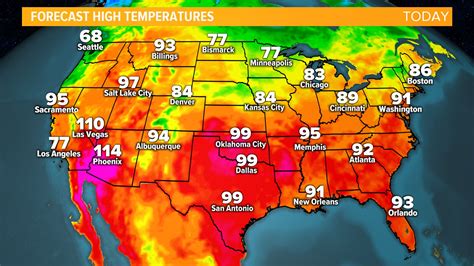 Weather Map Usa 7 Day – Topographic Map of Usa with States