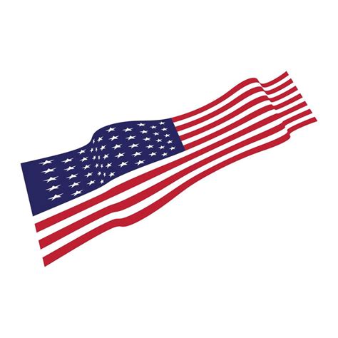 Flag american vector icon illustration 17747778 Vector Art at Vecteezy