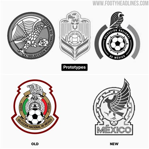 mexico soccer logo change - Dominate Log-Book Efecto