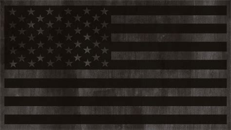 DISTRESSED BLACK AND GRAY AMERICAN FLAG DECAL / STICKER 71