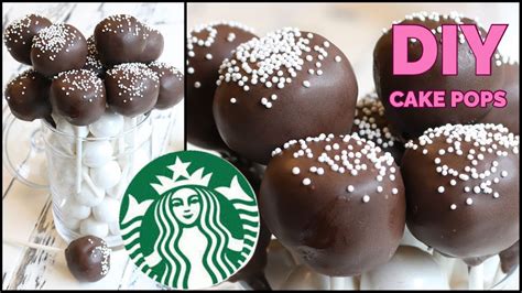 How to Make CAKE POPS | DIY Starbucks Homemade COPYCAT Chocolate Cake ...