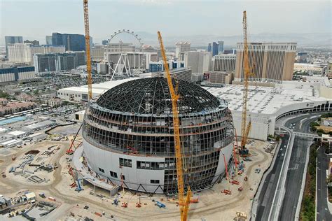 MSG Sphere frame in place, work continues | Tourism | Business