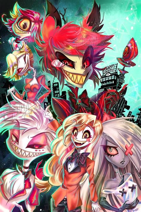 Hazbin Hotel Fanart by Ginmaart on DeviantArt | Hotel art, Vivziepop ...