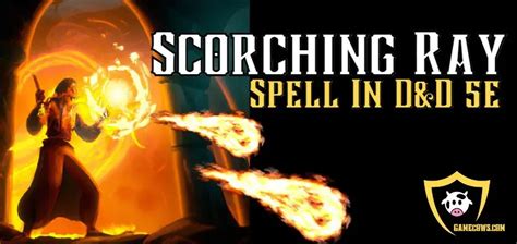 Scorching Ray 5e Spell Stats DnD (2024) Guide