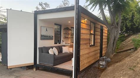 Shipping Container Office 20 Ft Container Tiny Home Office Design Floor ...