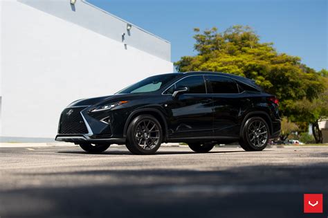 Black Lexus RX With Custom Wheels by Vossen — CARiD.com Gallery