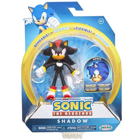 Sonic The Hedgehog Basic Shadow Action Figure - Walmart.com