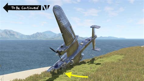 Plane Crash In BEAMNG Flight Simulator (Realistic Crash Animations ...