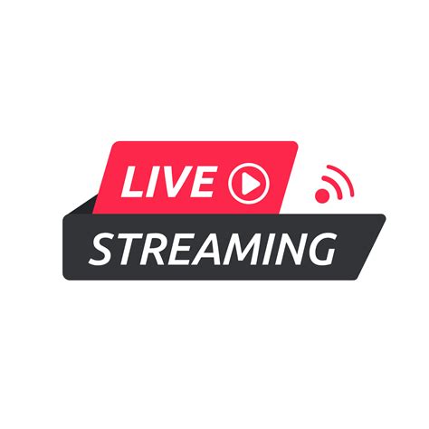 Live streaming symbol set Online broadcast icon The concept of live ...