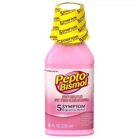 Pepto Bismol Upset Stomach Reliever/Antidiarrheal