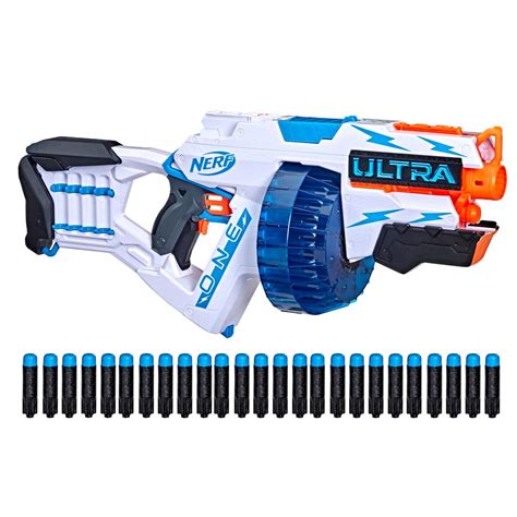 Nerf Ultra One Motorized Blaster, 25-Dart Drum, 25 Nerf Ultra Darts ...