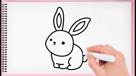 How to draw rabbit easy and step by step learn drawing with draw easy ...