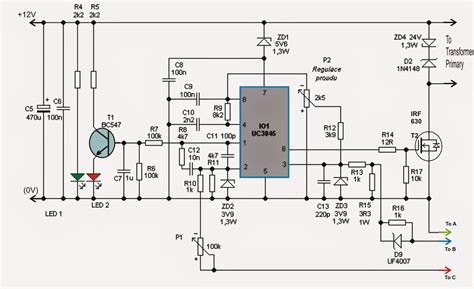 Smps Circuit Diagram Using Mosfet