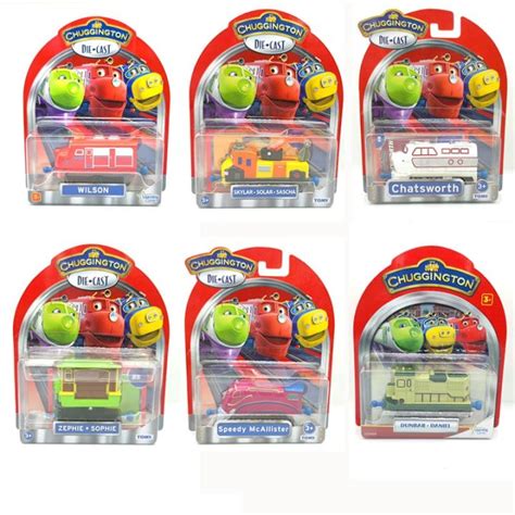 Takara Tomy Chuggington Trains Metal Diecast Toy Car Dunbar/Speedy ...