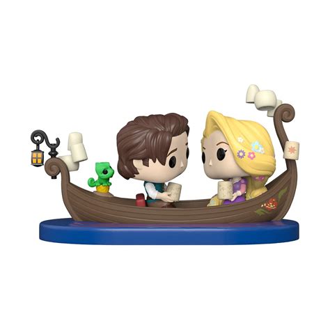 Buy Funko Pop! Movie Moment: Disney 100 - Rapunzel and Flynn Boat Ride ...