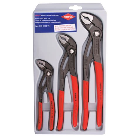 KNIPEX Tools Cobra Pliers 3-Piece - Brooks Dollar