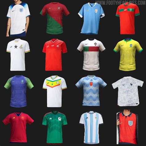 Create a Fifa World Cup Qatar 2022 jerseys Tier List - TierMaker