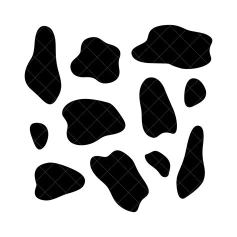 Cow Spots SVG PNG Cow Print SVG Cow Pattern Svg Cow Svg - Etsy Finland