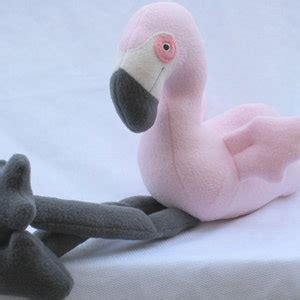 Baby Pink Flamingo Plush Toy - Etsy