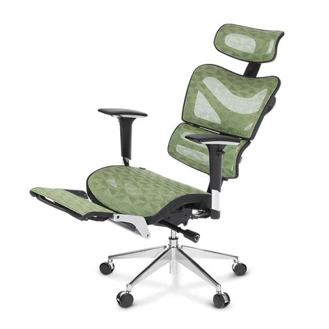 iKayaa Mesh Ergonomic Office Chair Swivel Tilt Executive Computer Desk ...