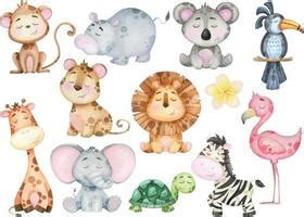 Watercolor Animal Free Vector Art - (3,682 Free Downloads)