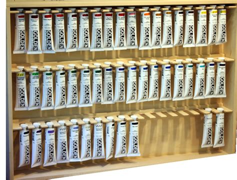 Image result for how to store and display your oil paint tubes | Paint ...