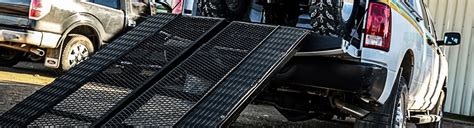 Pickup Truck Loading Ramps | Folding, Arched, Aluminum, Dock Plates