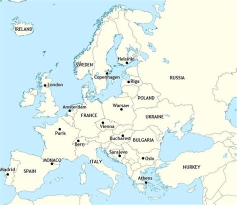 Fix the Europe Map Quiz