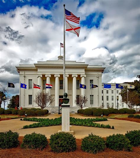 HD wallpaper: montgomery, alabama, state capitol, buildings, dome ...