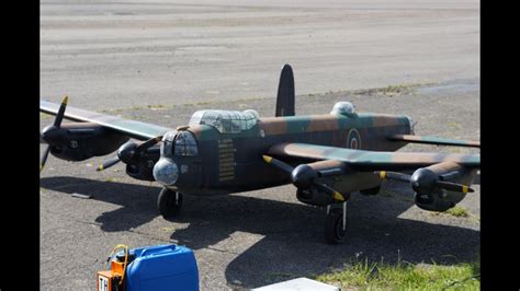 Lancaster Bomber rc plane Largest ever Possibly! showing amazing scale ...