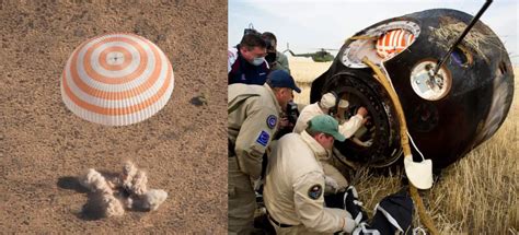 Soyuz landing - Our Planet