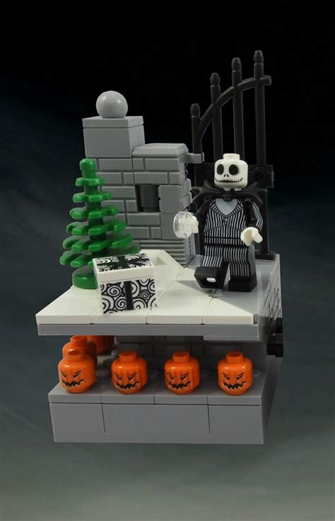 LEGO Disney Collectible Minifigures vignettes: Jack Skellington