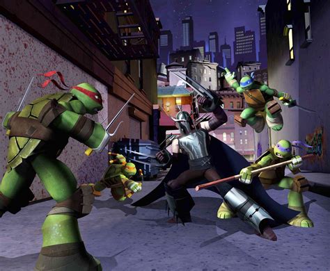 Teenage Mutant Ninja Turtles Vs Shredder Desktop Wallpapers - Wallpaper ...