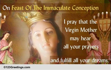 Feast of the Immaculate Conception Cards, Free Feast of the Immaculate ...