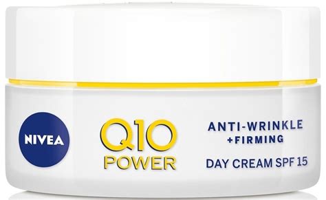 Nivea Q10 Power Sensitive Anti-ageing Face Cream SPF15 ingredients ...