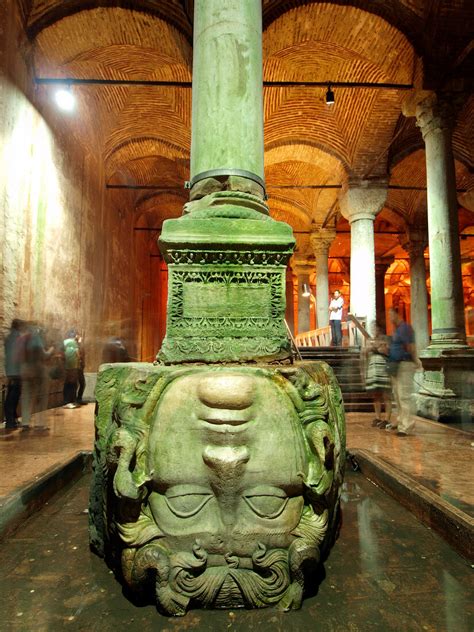 Enormous Basilica Cistern Medusa head … – Buy image – 10228771 seasons ...