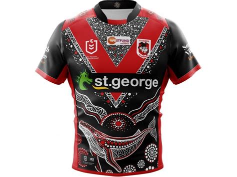 2019 St George Illawarra Dragons Men's Indigenous Jersey