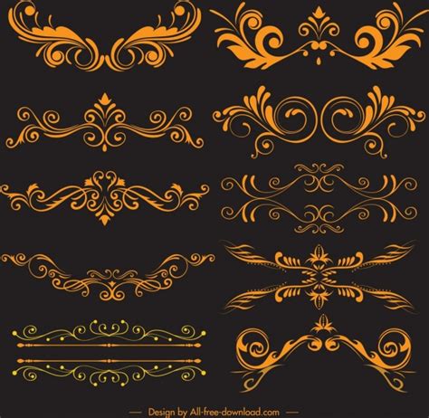 Elegant swirl vector graphic free vector download (13,014 Free vector ...