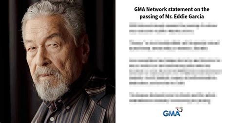 Eddie Garcia Death: GMA Network Released Official Statement