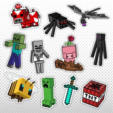 Minecraft Vinyl Decal Stickers - Etsy in 2022 | Minecraft stickers ...