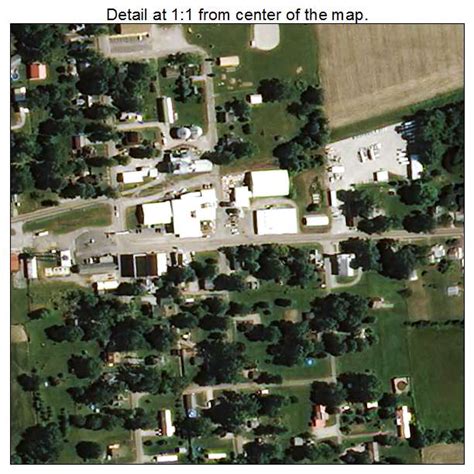 Aerial Photography Map of Marshall, IN Indiana