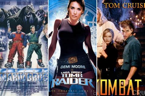 10 Video Game Movie Posters That Almost Happened