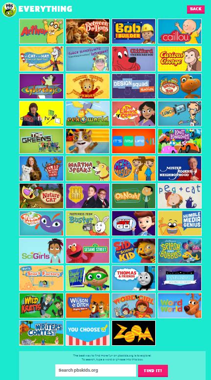 Pbs Kids Shows | Kids Matttroy