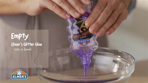 Elmer’s Glue DIY, KID-FRIENDLY Purple Glitter Slime! – starkidslearn.com