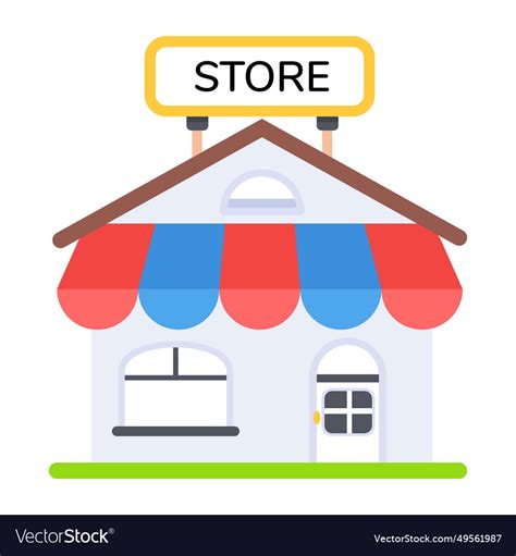 Store Royalty Free Vector Image - VectorStock