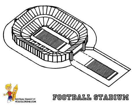 Coloring Pages Stadium - Coloring Home